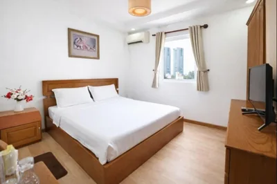 Phòng đôi có phòng tắm riêng — Anh Kim Hotel - Near Bui Vien Walking Street